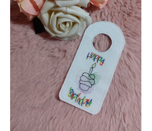 ADVENTSKALENDER 3. Dezember - Stickdatei - ITH Flaschenanhänger Vol. 4